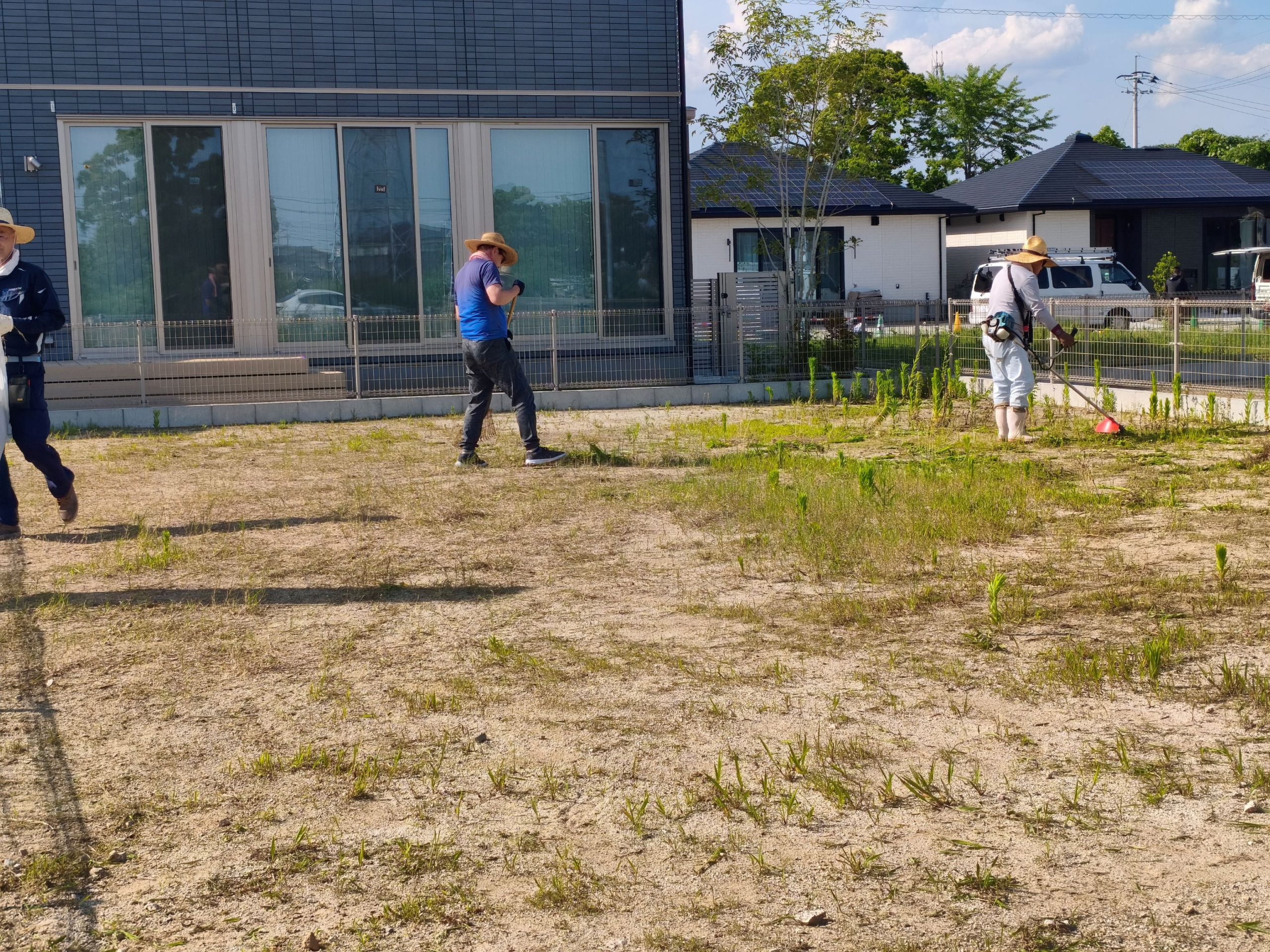 販売中の分譲地、キレイにしてきました🌿